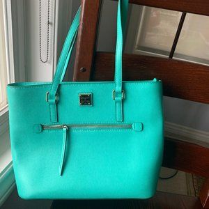 Dooney & Bourke Handbag! Color is Teal.